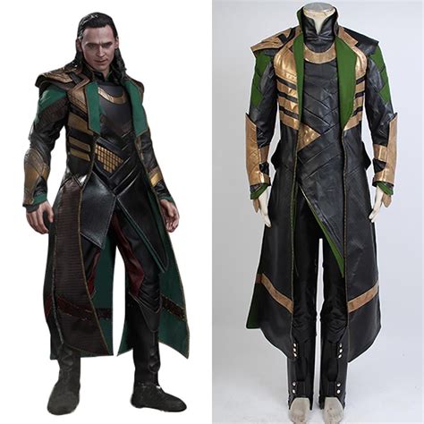 Thor The Dark World Loki Cosplay Costume Whole Sets Cosplay Costume ...