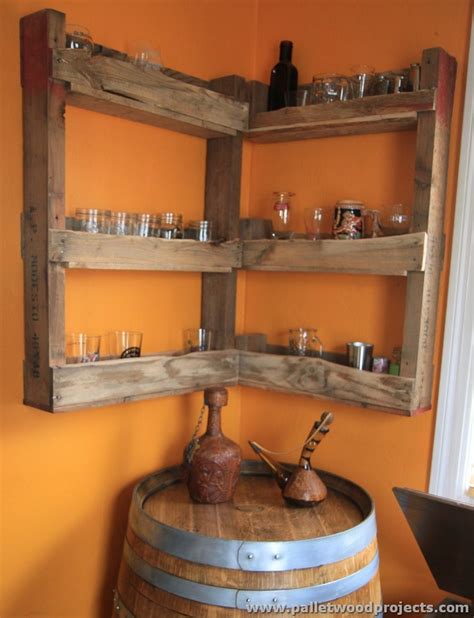 Pallet Corner Shelf Plans – Pallet Wood Projects