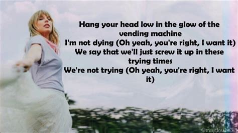 Taylor Swift - Cruel Summer (Lyrics) - YouTube Music