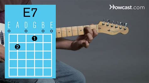 How to Play an E7 Open Chord | Guitar Lessons - YouTube