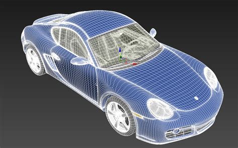 Porsche Cayman S 3D Model $15 - .max - Free3D