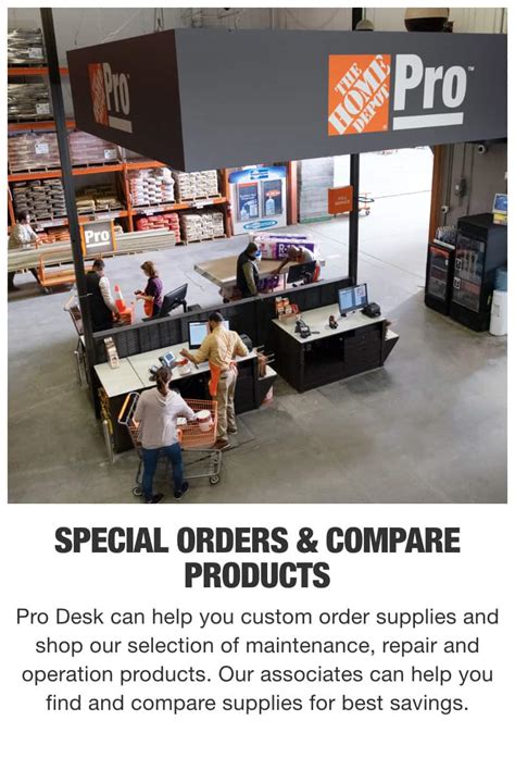 The Home Depot Pro Desk