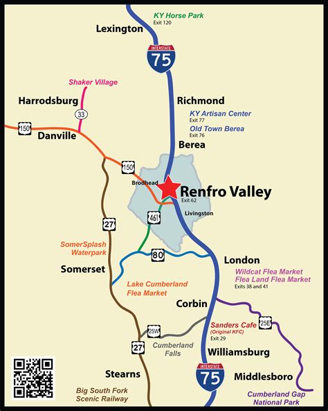 Map – Mt. Vernon – Rockcastle County Tourism