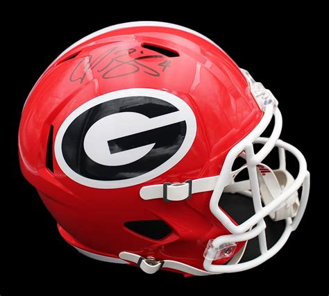 Champ Bailey Signed Georgia Bulldogs Full-Size Speed Helmet (Radtke COA ...