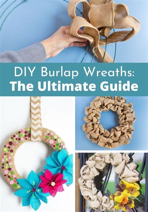 DIY Burlap Wreaths: The Ultimate Guide! - Design Improvised