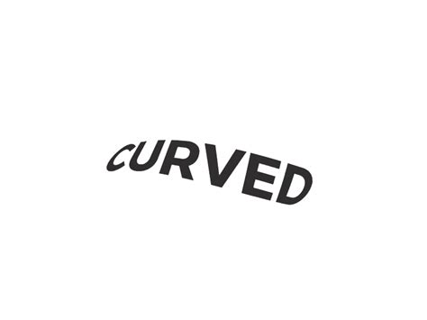 Curved Minimalist Logo Design