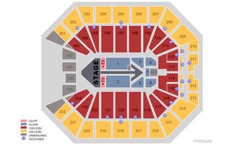 Golden 1 Center Seating Chart | Golden 1 Center in Sacramento, California