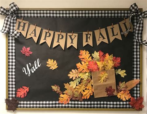 Fall work bulletin board | Holiday bulletin boards, Fall classroom ...