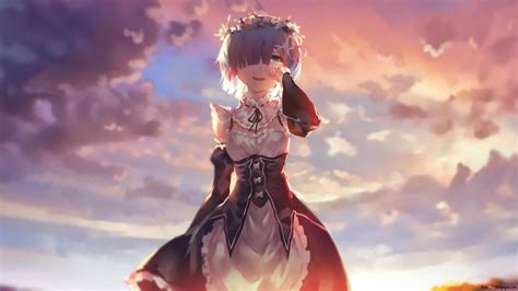 ReZero : Starting Life In Another World - Rem Crying,Sunset HD ...