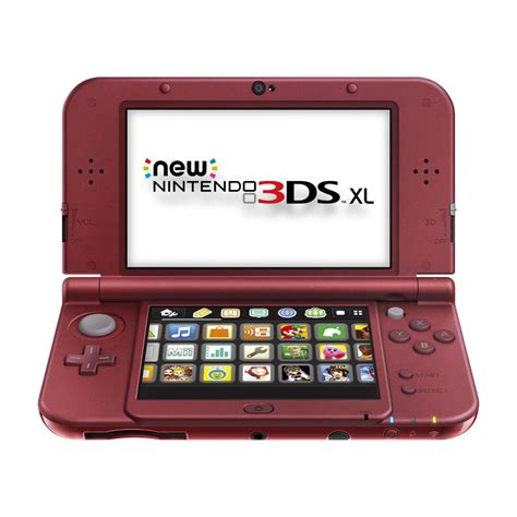 Amazon.com: New Nintendo 3DS XL - Red (Renewed) : Video Games