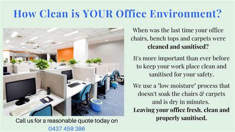 We All Deserve To Work In A Clean & Sanitised Office Space... - Health ...