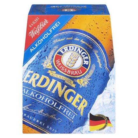 Erdinger Alkoholfrei, Non-Alcoholic Beer (case) Delivery Near Me ...