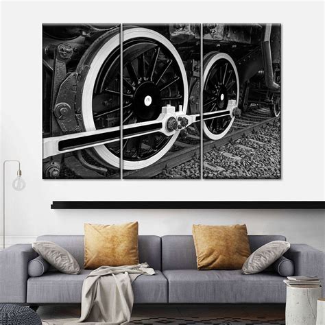 Train Wheels Wall Art | Photography