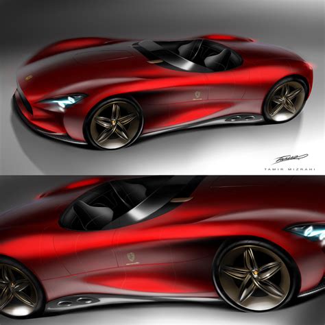 Ferrari 250TR (Testa Rossa) Homage Concept :: Behance