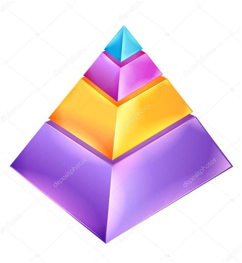 3D Pyramid — Stock Photo © realrocking #2947065