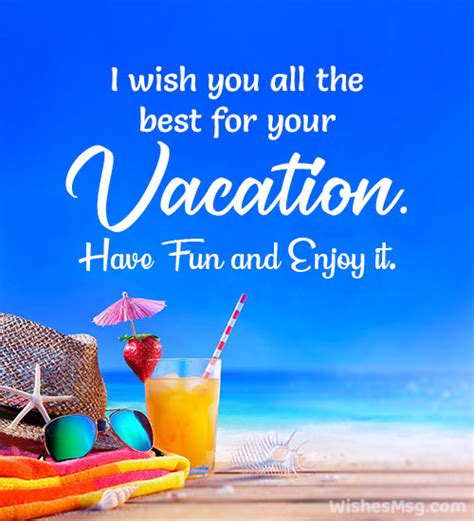 Enjoy Your Vacation Wishes and Messages | WishesMsg (2022)