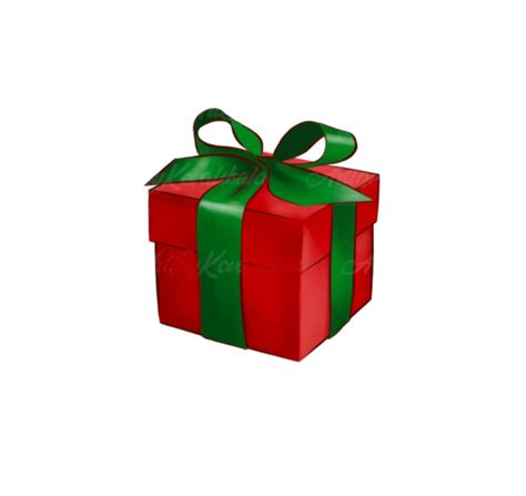 Gift Box PNG, Christmas Gift Clipart, Digital Download - Etsy