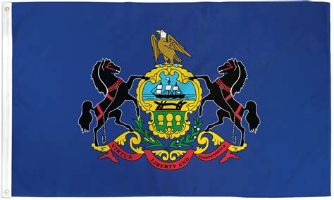 Pennsylvania State 3×5 Flag – 150 Denier Nylon - I AmEricas Flags