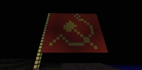 Soviet Union Flag Minecraft Map