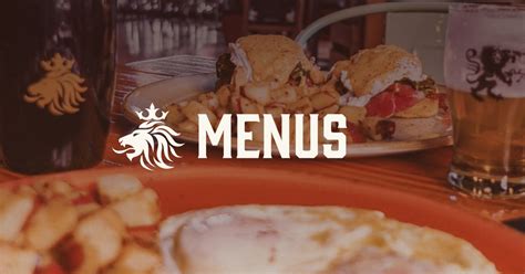 Menus | Café Benelux