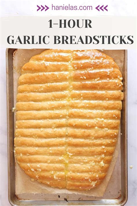 Easy Garlic Breadsticks - Haniela's | Recipes, Cookie & Cake Decorating ...