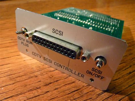 Epsilon's Amiga Blog: CDTV - Installing SCSI Controller and AztecMonster