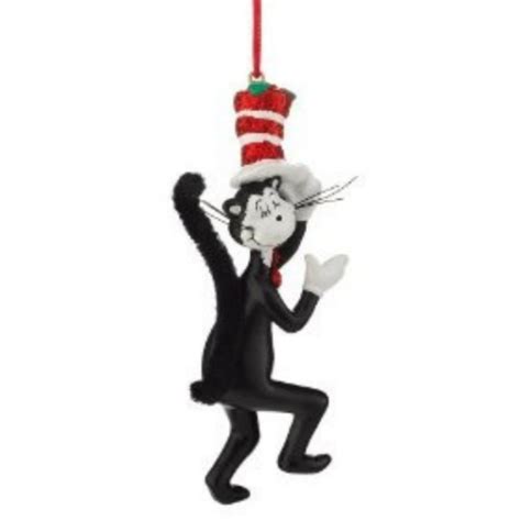 Dr Seuss The Cat in the Hat Christmas Ornament Kitty Holiday - Walmart.com