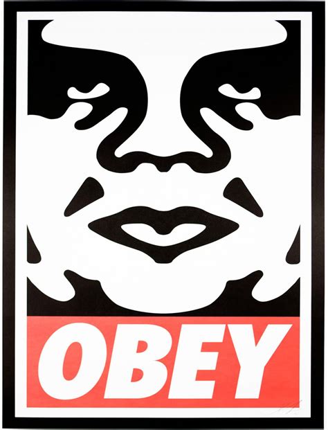 Obey Giant Offset Print by Shepard Fairey - Nelly Duff