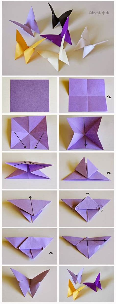 How to DIY Origami Butterfly