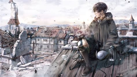 Levi Attack on Titan Shingeki no Kyojin 4K #19456 | Attack on titan ...