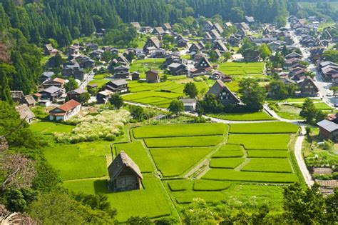 Ogimachi village stock photo. Image of thatch, town, gassh - 20318310