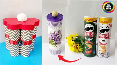 Pringles can reuse ideas/2 amazing diy ideas with pringle cans/2Best ...