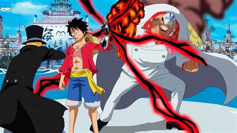 Luffy vs Akainu! Luffy's Revenge Revealed! - One Piece - YouTube