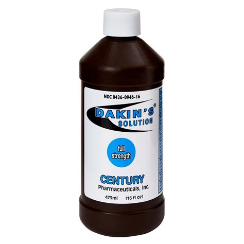 Dakin's Solution Full Strength 0.5%, 16 oz. Bottle