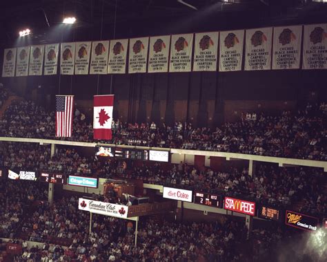 Chicago Stadium - Chicago Blackhawks | Chicago Blackhawks Framed Print