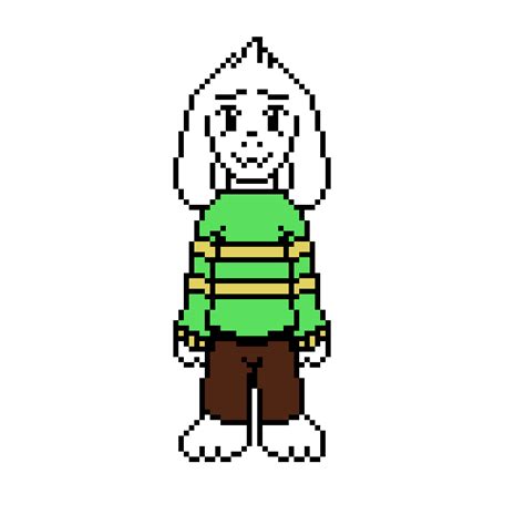 Asriel Dreemurr Color Sprite Pixel Art Asriel Dreemurr Undertale Hq ...