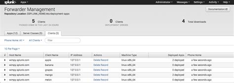 Configure deployment clients - Splunk Documentation