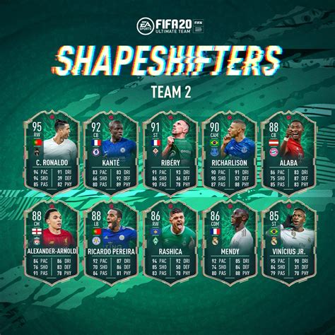 FIFA 20 Ultimate Team: Shapeshifters Are Here (Update) | FIFA Infinity