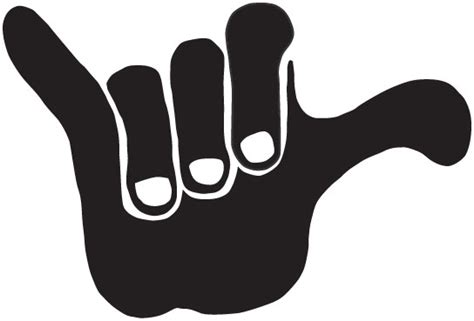 Hang Loose Sign - ClipArt Best