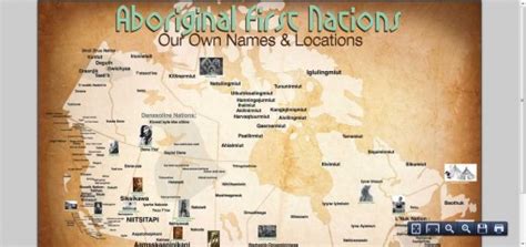 First Aboriginal First Nations Map Released Includes Canadian First ...