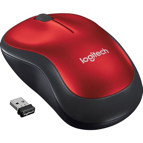 Logitech M185 Wireless USB Mouse – Red - Tech Arc