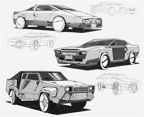 ArtStation - Sci-fi cars