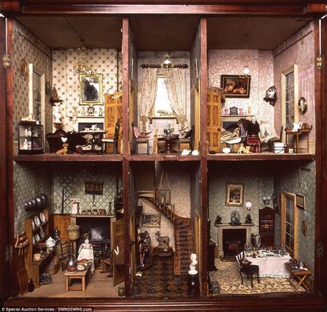 Doll's house sells for £17,700 - as much as a REAL house | Doll house ...