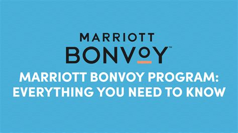 Marriott Bonvoy Rewards Program: Earning and Spending With Marriott ...