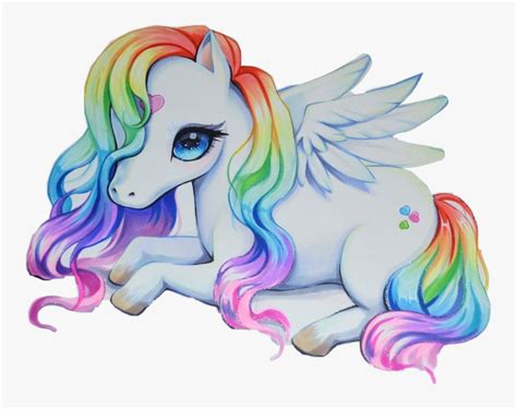 Cara Gambar Rainbow Unicorn Coreldraw Youtube - Riset