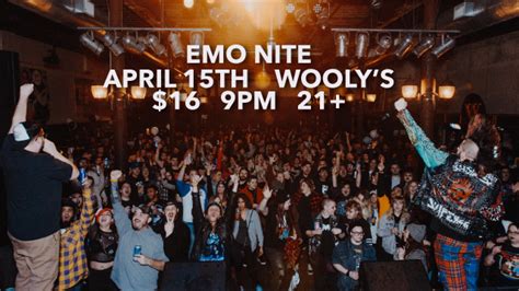 Emo Nite Tickets at Wooly's in Des Moines by Wooly's | Tixr