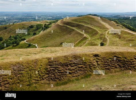 British Camp Iron Age hill fort, Malvern Hills, Herefordshire ...