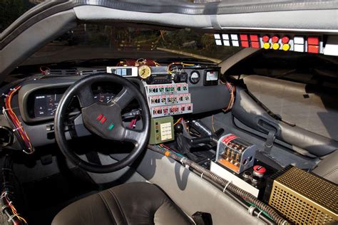 Back To The Future Delorean Interior