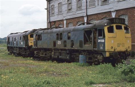 BR Class 24 24 24123, with 24116, on the scrap road at Don… | Flickr