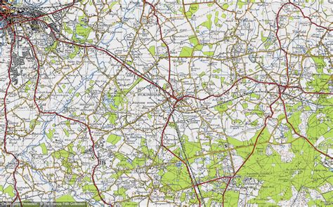 Historic Ordnance Survey Map of Wokingham, 1940